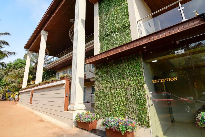 Seashore Beach Resort Calangute Bagian luar foto