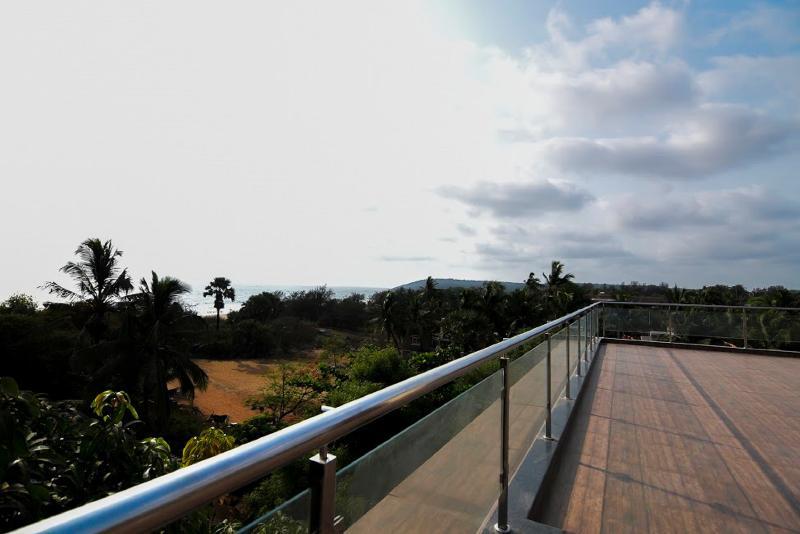 Seashore Beach Resort Calangute Bagian luar foto